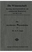 Die Psychischen Massmethoden