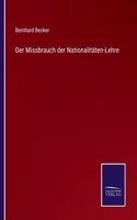 Missbrauch der Nationalitäten-Lehre