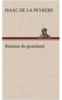 Relation du groenland