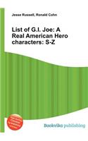 List of G.I. Joe