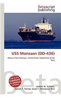 USS Monssen (DD-436): (English)