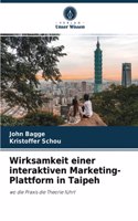 Wirksamkeit einer interaktiven Marketing-Plattform in Taipeh
