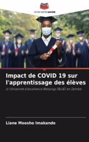 Impact de COVID 19 sur l'apprentissage des élèves