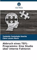 Abbruch eines TEFL-Programms