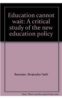 Education Cannot Wait