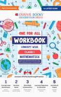 Oswaal One For All Workbook | Concept Wise Class-1 Mathematics Book | For Latest Exam