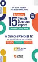 Cbse I-Succeed Sample Question Papers Information Practices Class 12th