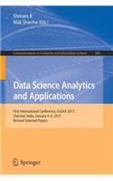 Data Science Analytics and Applications