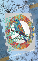 creative birds adult coloring book