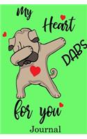 My Heart Dabs for You Journal
