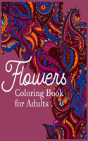Coloring Book For Adults - Flowers