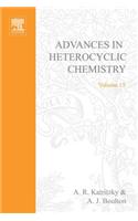 Advances in Heterocyclic Chemistry V15