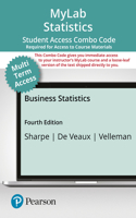 Mylab Statistics with Pearson Etext -- 24-Months Combo Access Card -- For Business Statistics, Digital Update