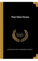 That Other Person