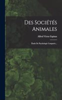 Des Sociétés Animales