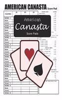 American Canasta Score Pads