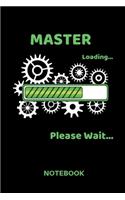 Master Loading: Squared Notebook - Journal Diary - A5 Format - Squared Pages