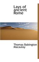 Lays of Ancient Rome