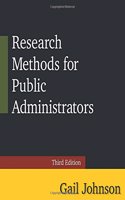 Research Methods for Public Administrators