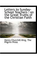 Letters to Sunday-School Teachers