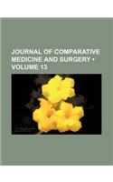 Journal of Comparative Medicine and Surgery (Volume 13)