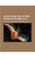 Notes from the Leyden Museum Volume 21-24: (English)