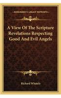 A View Of The Scripture Revelations Respecting Good And Evil Angels: (English)