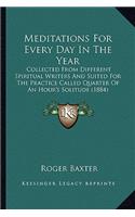 Meditations for Every Day in the Year