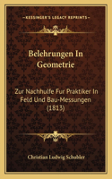 Belehrungen in Geometrie