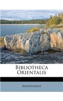 Bibliotheca Orientalis