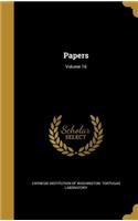 Papers; Volume 16