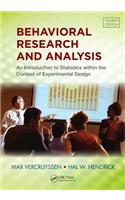 Behavioral Research and Analysis