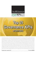 Top 25 Governance KPIs of 2011-2012