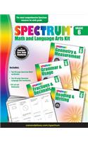 Spectrum Math and Language Arts Kit, Grade 6