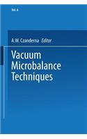 Vacuum Microbalance Techniques