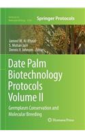 Date Palm Biotechnology Protocols Volume II