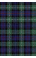 MacKenzie Hunting Tartan Plaid Journal