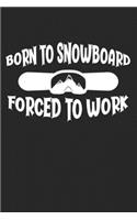 Born To Snowboard Forced To Work