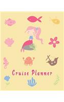 Cruise Planner Cute Mermaid Cover: A colorful Mermaid cruising planner makes your cruising experience priceless