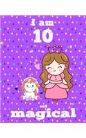 unicorn journal i am 10 and magical