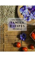 Our Favorite Family Recipes Journal