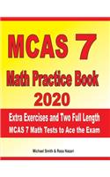 MCAS 7 Math Practice Book 2020