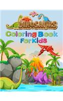 Dinosaur coloring book for kids