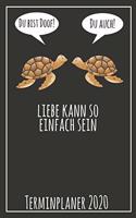 Du bist doof! Du auch! Liebe kann so einfach sein Terminplaner 2020