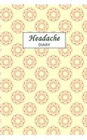 Headache Diary: Professional Chronic Headache Migraine pain Journal - Tracking headache triggers, symptoms and pain relief options.
