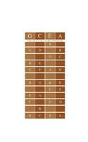 Ukulele Tablature Notebook