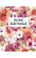 Dot Grid Bullet Notebook: Dot-It-Up Bullet Journal with 160 Dot Grid Bullet pages and Sample Creative Ideas (flowers 1)(1 Dot-It-Up Flowers)