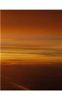Clouds Notebook Large Size 8.5 x 11 Ruled 150 Pages Softcover