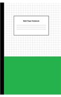 Math Paper Notebook