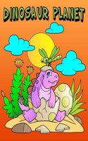 Dinosaur Planet: Dinosaur Coloring Book for Teenagers, Tweens, Older Kids, Boys, & Girls